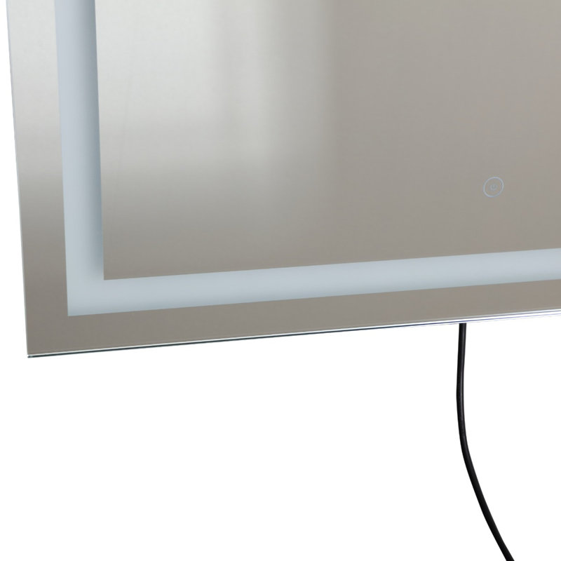 Orren Ellis Butcher Illuminated Modern & Contemporary Lighted Bathroom